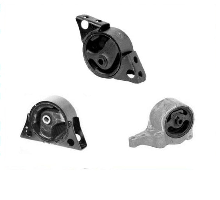 3pc Engine Mount KIT For Nissan Altima 93-99 Front Right Rear 2.4L