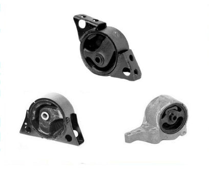 3pc Engine Mount KIT For Nissan Altima 93-99 Front Right Rear 2.4L