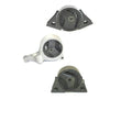 Front Right Rear Engine Motor Mount 3pc Kit For 2000-2001 Nissan Altima 2.4L