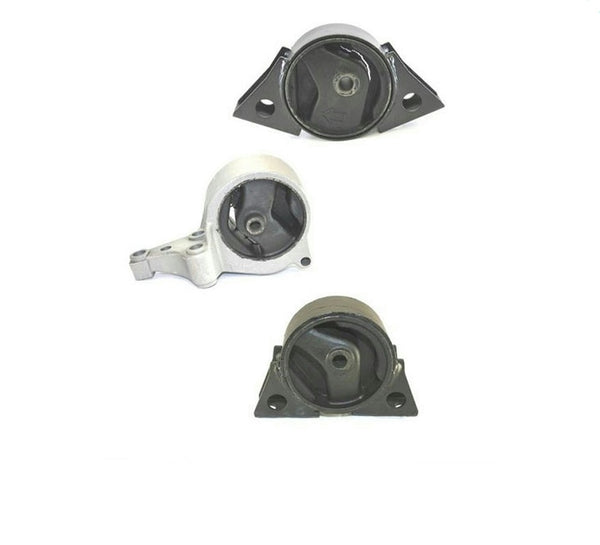 Front Right Rear Engine Motor Mount 3pc Kit For 2000-2001 Nissan Altima 2.4L