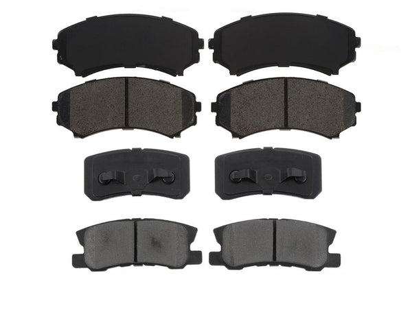 For 04-08 Endeavor & 01-06 Mitsubishi Montero Ceramic Front & Rear Brake Pads