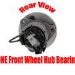 One  Front Wheel Hub Bearing 4 Stud Chevrolet Cobalt 4 Wheel ABS 05-10
