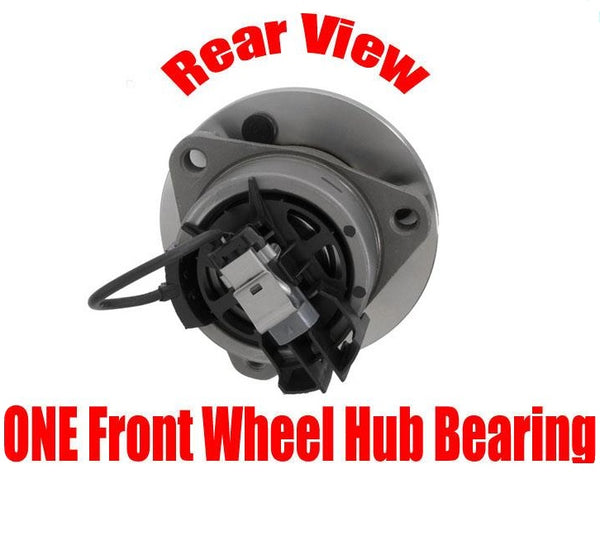 One  Front Wheel Hub Bearing 4 Stud Chevrolet Cobalt 4 Wheel ABS 05-10
