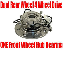 1 Left Front Wheel Hub Bearing Dual Rear Wheel 4 Wheel Drive ABS Ram 3500 94-99