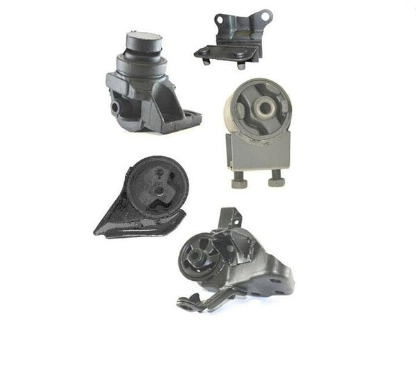 Se adapta a Mazda MX6 2.5LW 94-97, transmisión manual y soportes de motor, kit de 5 piezas 100% NUEVO
