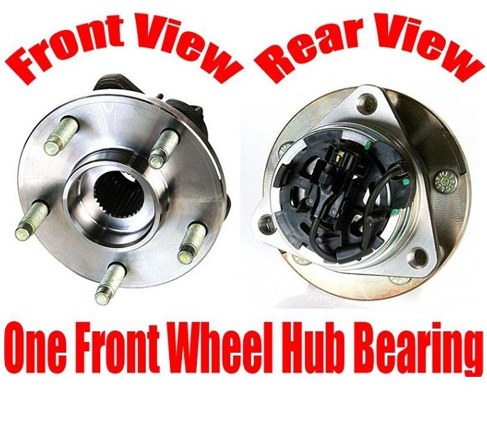 (1)  Wheel Bearing Hub Front for 04-12 Malibu With 4 Wheel ABS Braking