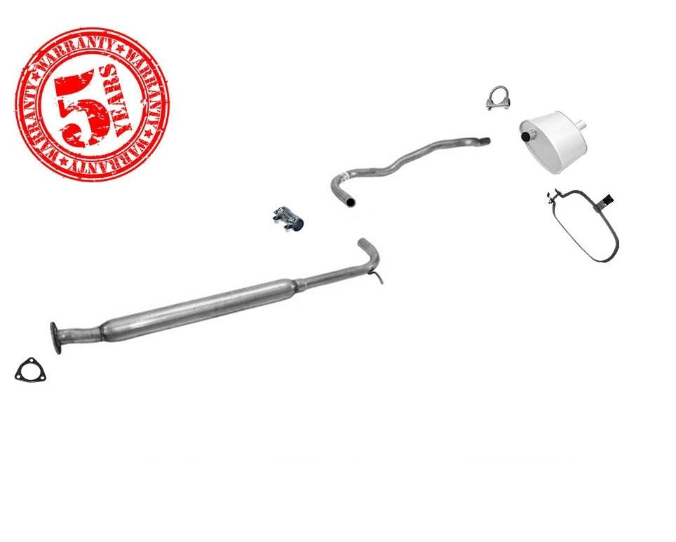 1993-02 Saturn Sedan Coupe Wagon SC2 SL2 SW2 DOHC Sistema de tubo de escape silenciador
