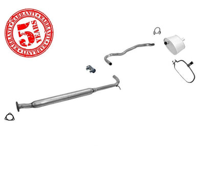 1993-02 Saturn Sedan Coupe Wagon SC2 SL2 SW2 DOHC Sistema de tubo de escape silenciador - Photo 1