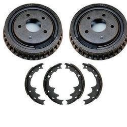 Se adapta a Ranger de tracción trasera 1995-97 con zapatas y tambores de freno más pequeños de 9 pulgadas