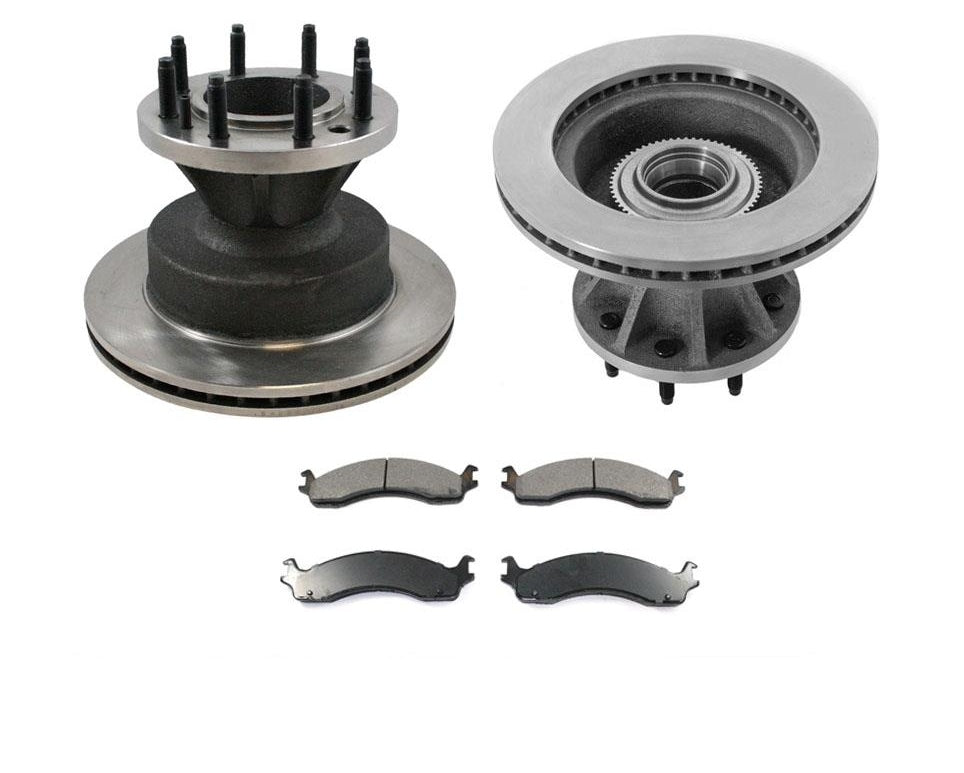 95-06 E350 Front Brake Rotors & Brake Pads With Rear DRW ABS Only Must Call Chek