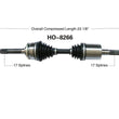 Brand New Front Passenger Side CV Axle Fits Trooper Rodeo Passport