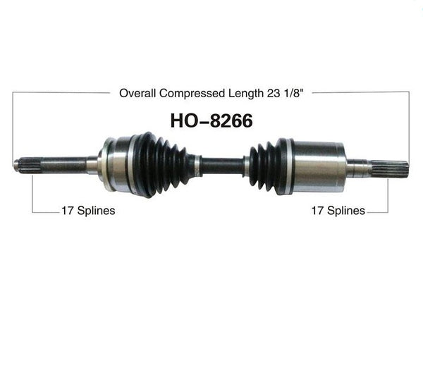 Brand New Front Passenger Side CV Axle Fits Trooper Rodeo Passport