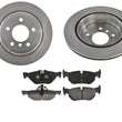 Fits 2007-2012 BMW 328i Convertible & Wagon (2) Rear Brake Rotors & Ceramic Pads