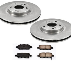 Para Nissan Rogue 08-13 y Rogue 14-15 Select pastillas de freno traseras de cerámica