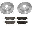 (2) Front Brake Rotors & CERAMIC Pads fits 02-05 Ram 1500 Pickup