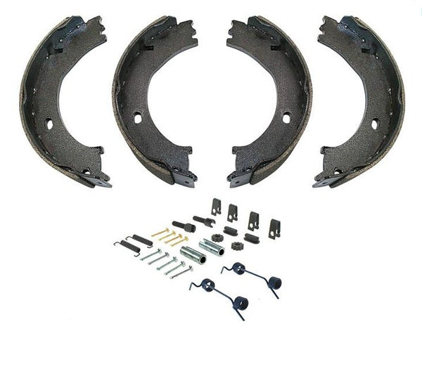 100% New Emergency Parking Brake Shoe & Springs for 04-09 Silverado 2500