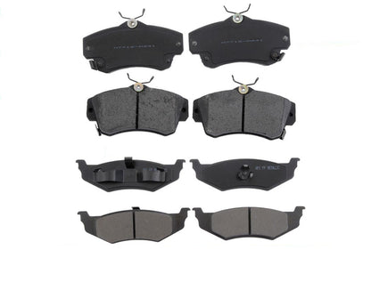 Front & Rear Ceramic Brake Pads For Chrysler PT Cruiser 2001 2002 2003 2004 2007