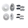 Fits 2006-09 Legacy Outback 2.5L & 3.0L Non Turbo Frt & Rr Rotors & Brake Pads
