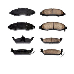 Front & Rear Ceramic Brake Disc Pads 2 sets kit for 2003-2004 DODGE DAKOTA