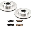 Rotores de freno de disco delantero y pastillas de freno de cerámica para CHRYSLER LHS 98-01