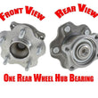 Rear NO ABS (1) Wheel Bearing and Hub Assembly for 02-06 Altima No Rear ABS