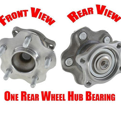 Rear NO ABS (1) Wheel Bearing and Hub Assembly for 02-06 Altima No Rear ABS