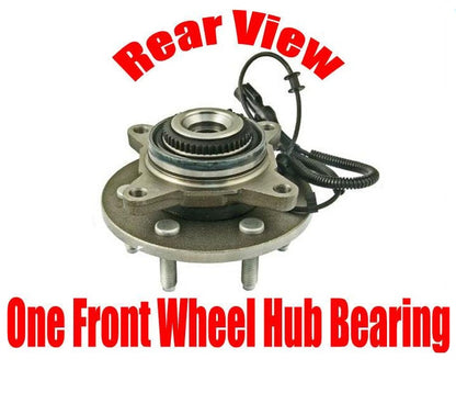 ONE  Pro Date 11/29/04 to 08 F150 4x4 6 Lug Wheel Bearing Hub Assembly