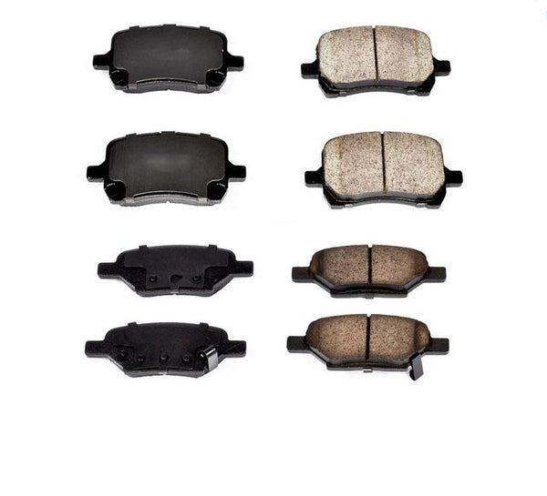 100% New Front & Rear Dash4 Ceramic Brake Pad Set Fits for Pontiac G6 06-10