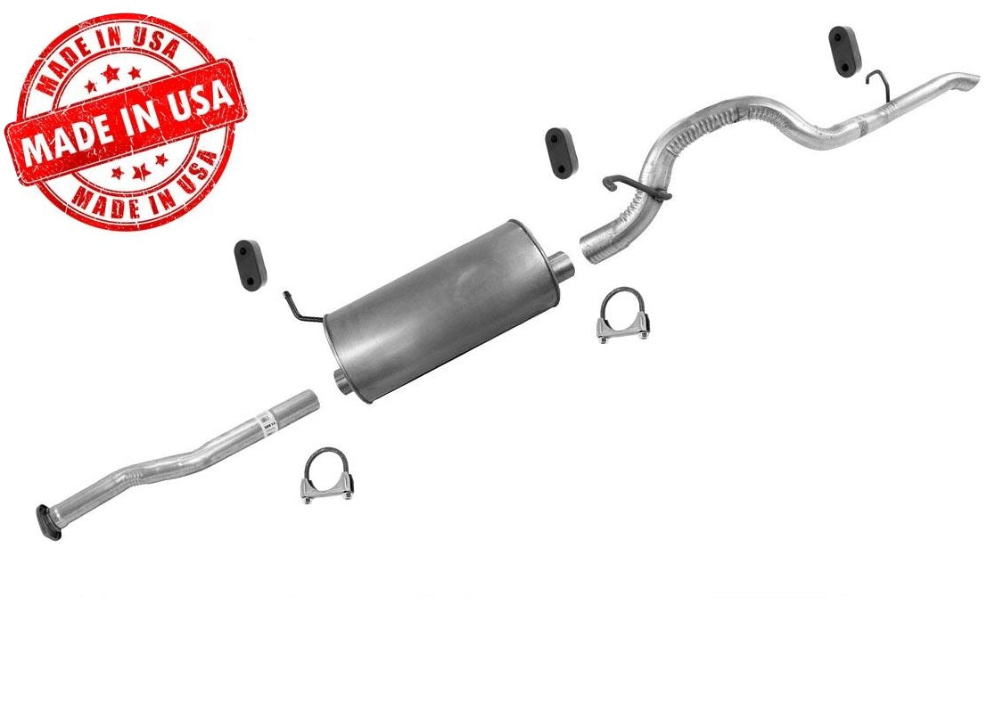 2004-2012 Colorado Canyon 126 Inch Wheel Base Muffler Exhaust Pipe System