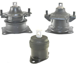 (3) 100% New Front Right Engine Mount Kit for Honda Accord 3.0L 03-05 No Hybrid