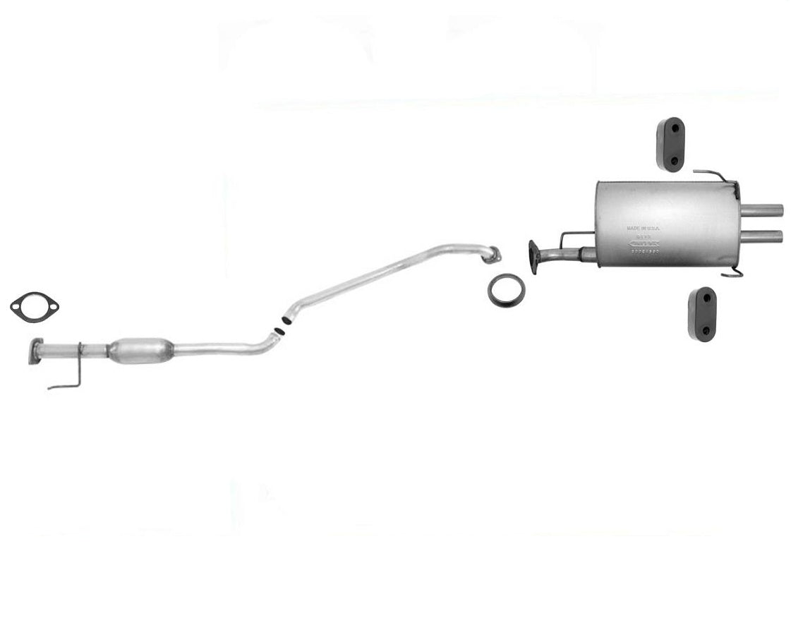 Sistema de tubo de escape silenciador para Nissan Sentra 02-05 2.5L SE-R / SE-R Spec V