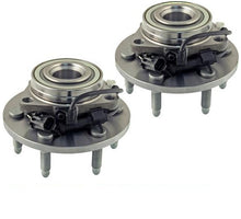 Front Wheel Bearings & Hub Assembly, For GM 02-06 Escalade Front 6 Stud 4x4 ABS