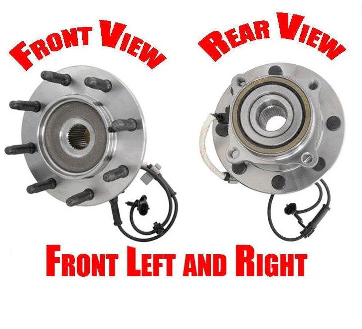Silverado Sierra Avalanche Hunner H2 (2) Front PT515058 Axle Hub Assembly 8 Stud