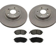 Front Brake Rotors & Brake Pads fits for Subaru Legazy 4 Doors Sedan 2003-2004