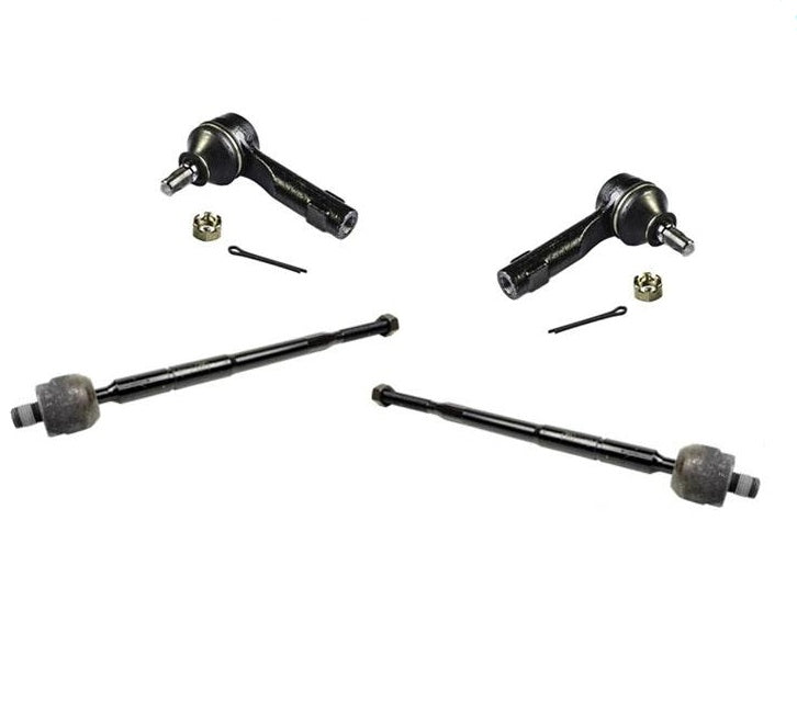 Extremos de barra de acoplamiento interior y exterior, KIT de 4 piezas REF# ES2814RL EV474 para Nissan Altima 89-1997