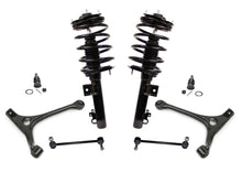 96 to 05/12/98 Taurus Lower Control Arm Ball Joint & Links Spring Struts 8Pc