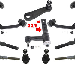 For 97-02 4 Wheel Drive Expedition 100% New Control Arms Ball Joints 10pc Kit