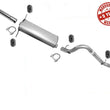 00-03 Dodge Dakota V6 & V8 2 Wheel Drive 112 Inch WB Muffler Exhaust Pipe System