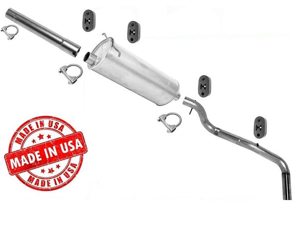 Fits 2000-2003 Dodge Dakota V6 V8 Muffler Exhaust Pipe W/ 112 Inch Wheel Base 4 Wheel Drrive