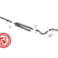 98-01 Dodge Ram 1500 Pick Up Muffler Exhaust System 155 Inch Wheel Base