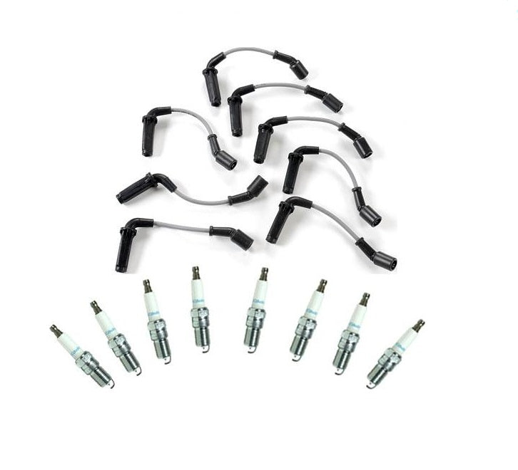 Nuevo juego de cables de encendido por chispa, enchufes de iridio CA aptos para 07-08 Silverado 1500 V8