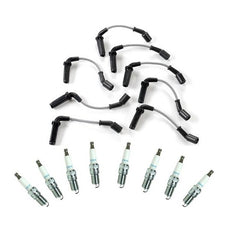 New Spark Ignition Wire Set Iridium AC Plugs Fits For 07-08 Silverado 1500 V8
