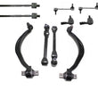 Lower Control Arms Ball Joints Stabilizer Sway Bar Link Inner Outer Tie Rod Ends