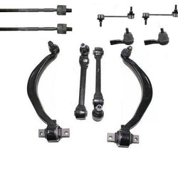 Lower Control Arms Ball Joints Stabilizer Sway Bar Link Inner Outer Tie Rod Ends