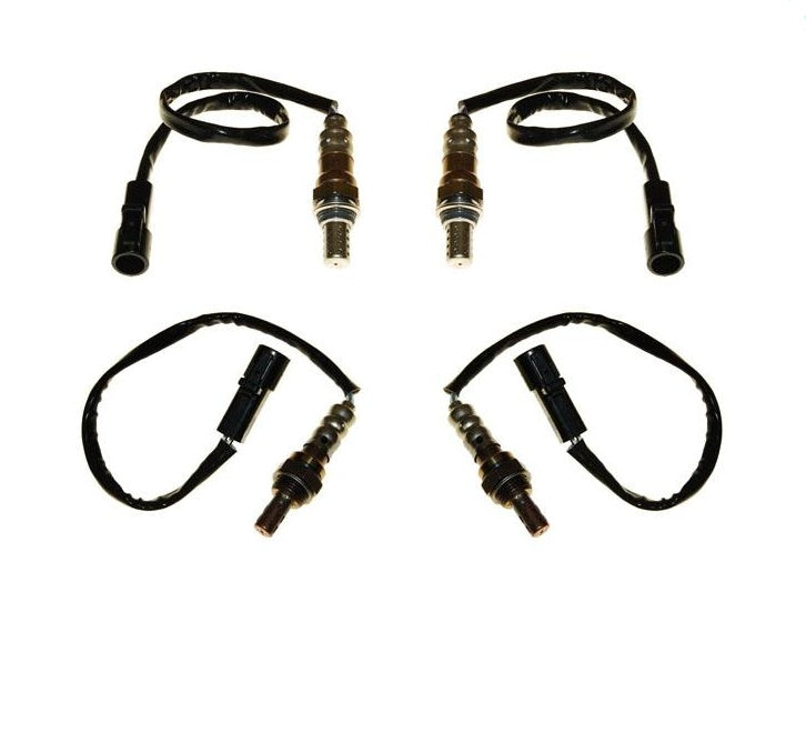 2005 2008 Navigator Expedition 5.4L All Frt & Rear O2 Oxygen Sensor 4Pc
