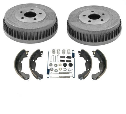 1995-2003 Ford Windstar nuevo tambor de freno trasero, zapatos y kit de resorte de freno