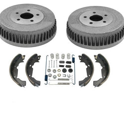 1995-2003 Ford Windstar nuevo tambor de freno trasero, zapatos y kit de resorte de freno