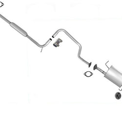 Muffler Exhaust Pipe System Fits 1995 1996 Nissan 200SX 2.0L