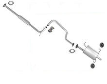 Sistema de tubo de escape silenciador para Nissan 200SX SE-R 2.0L 1997 Todas las juntas W nuevas