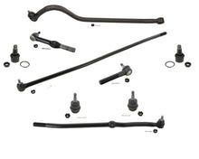 02/07/94-97 Ram 1500 4x4 Steering Track Bar Tie Rod Ends, Ball Joints, Drag 9pc